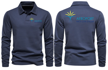 AEROPORT AIRPORT LONG SLEEVE POLO